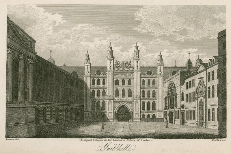 Guildhall, Londyn autorstwa English School