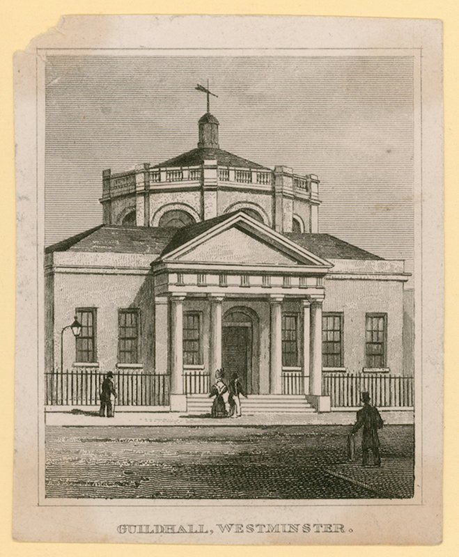 Guildhall, Westminster, Londyn autorstwa English School