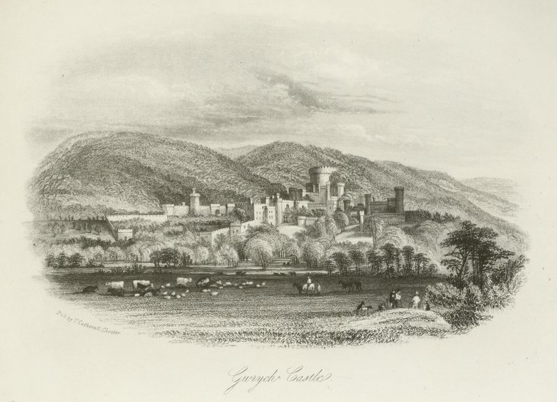 Castle Hedge, Abergele, Północna Walia autorstwa English School