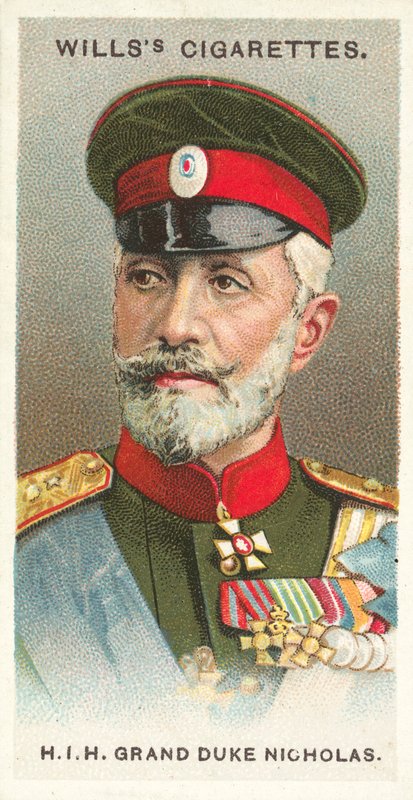 Wielki Książę HIH Mikołaj (chromolitho) autorstwa English School