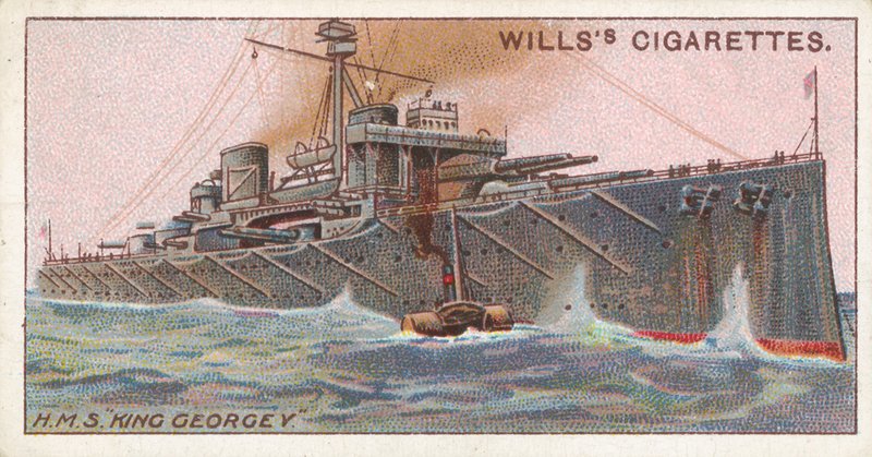 H.M.S. „Król Jerzy” autorstwa English School