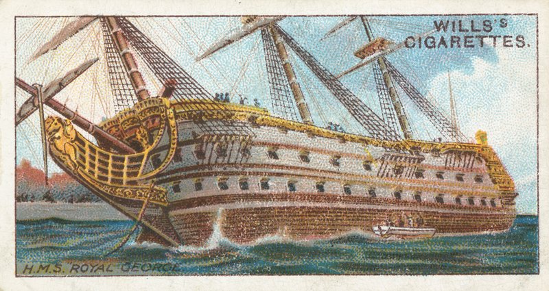 H.M.S. „Królewski Jerzy” autorstwa English School