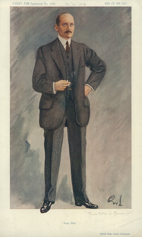 JKW Książę Artur z Connaught autorstwa English School