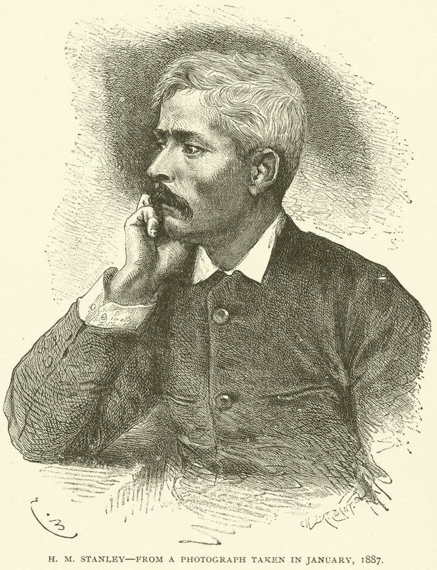 H M Stanley, Z fotografii wykonanej w styczniu autorstwa English School