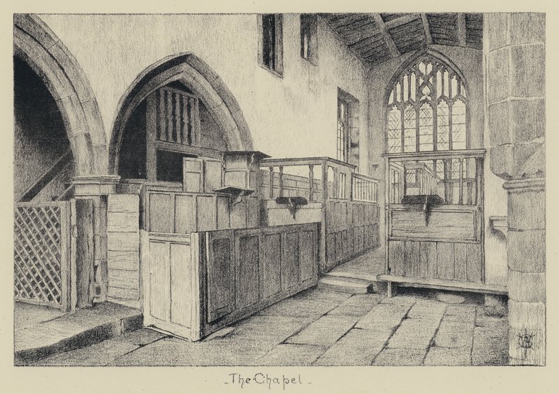 Haddon Hall, Kaplica (lito) autorstwa English School