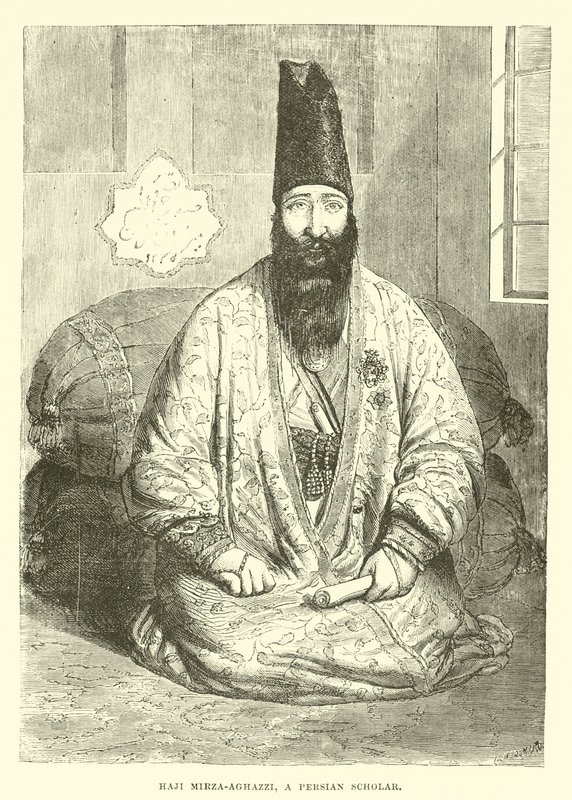 Haji Mirza-Aghazzi, perski uczony autorstwa English School