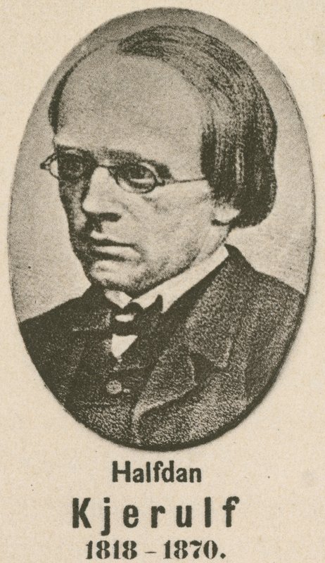 Halfdan Kjerulf (Grawerowanie) autorstwa English School