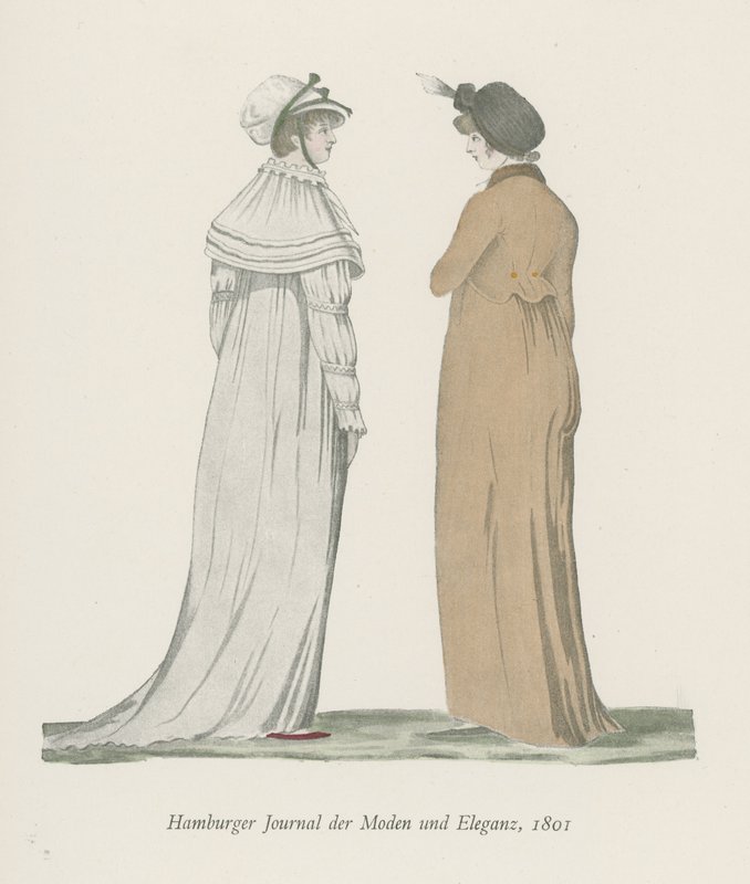 Hamburski dziennik mody i elegancji, 1801 autorstwa English School