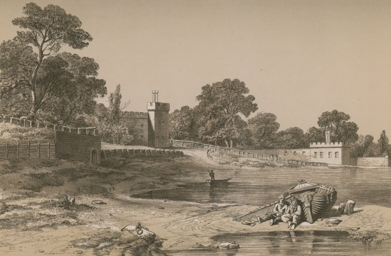 Hampton Court autorstwa English School