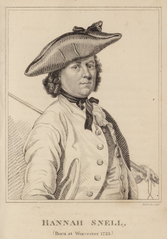 Hannah Snell, urodzona w Worcester 1723 autorstwa English School