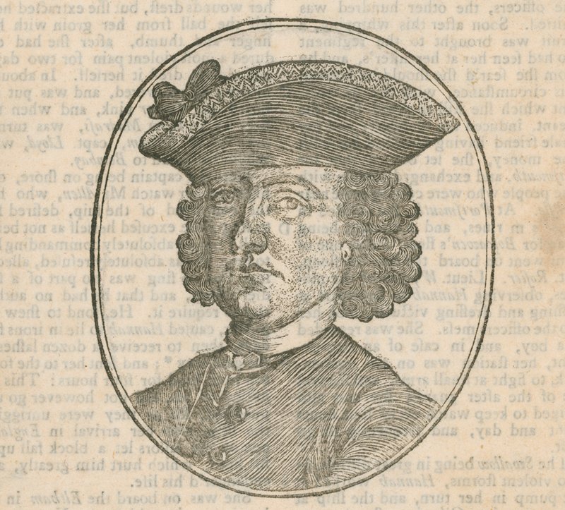 Hannah Snell, kobieta-żołnierz autorstwa English School