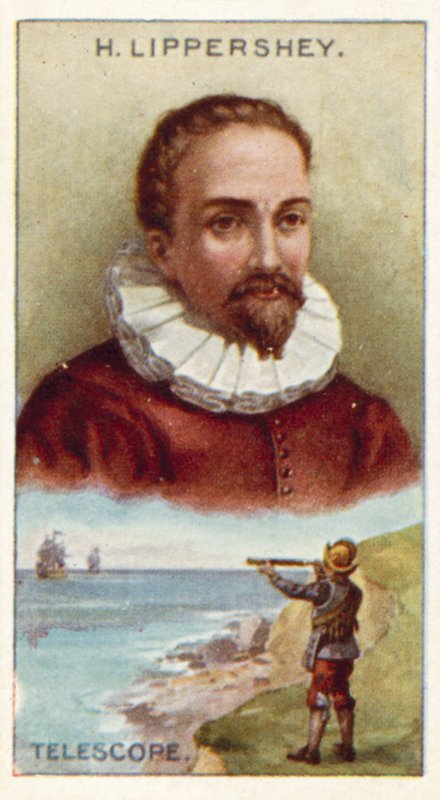 Hans Lippershey, Teleskop autorstwa English School
