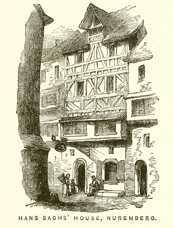 Dom Hansa Sachsa, Norymberga autorstwa English School