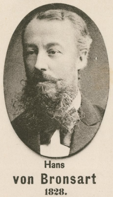 Hans von Bronsart (grafika) autorstwa English School