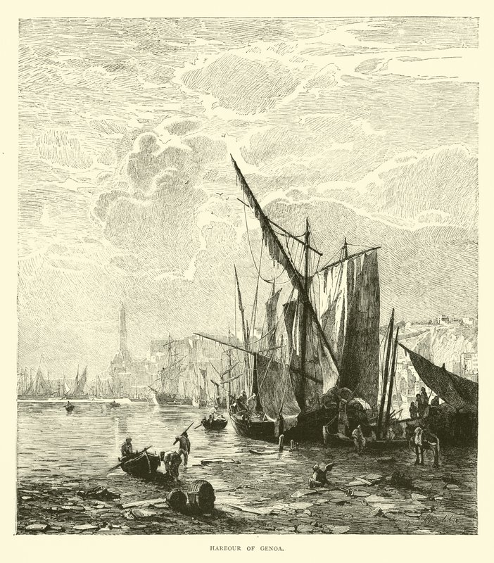 Port w Genui autorstwa English School