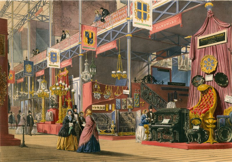 Hardware, Wielka Wystawa 1851 autorstwa English School