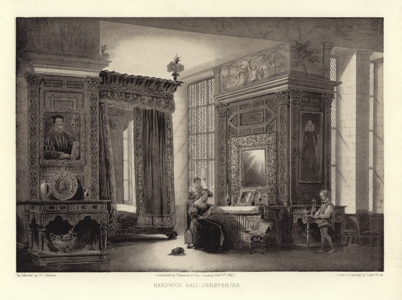 Hardwick Hall, Derbyshire autorstwa English School