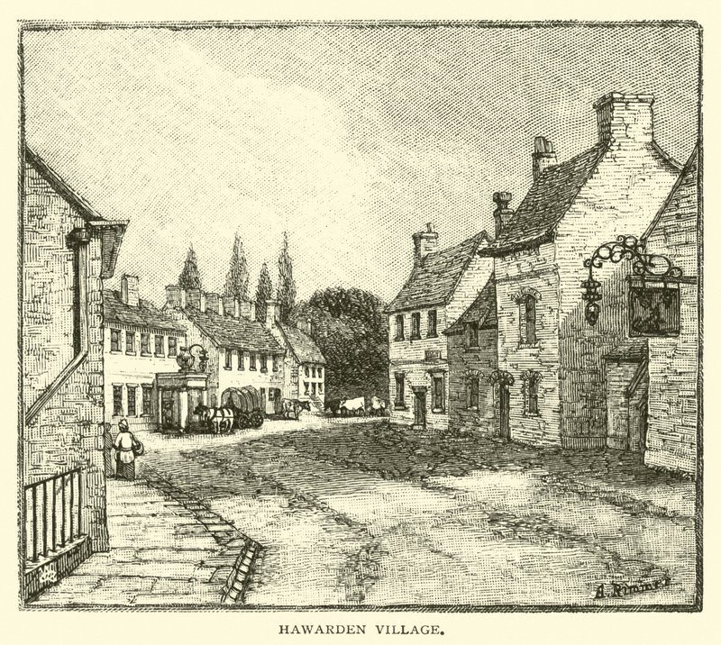 Wioska Hawarden autorstwa English School