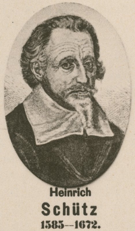 Heinrich Schutz (grafika) autorstwa English School