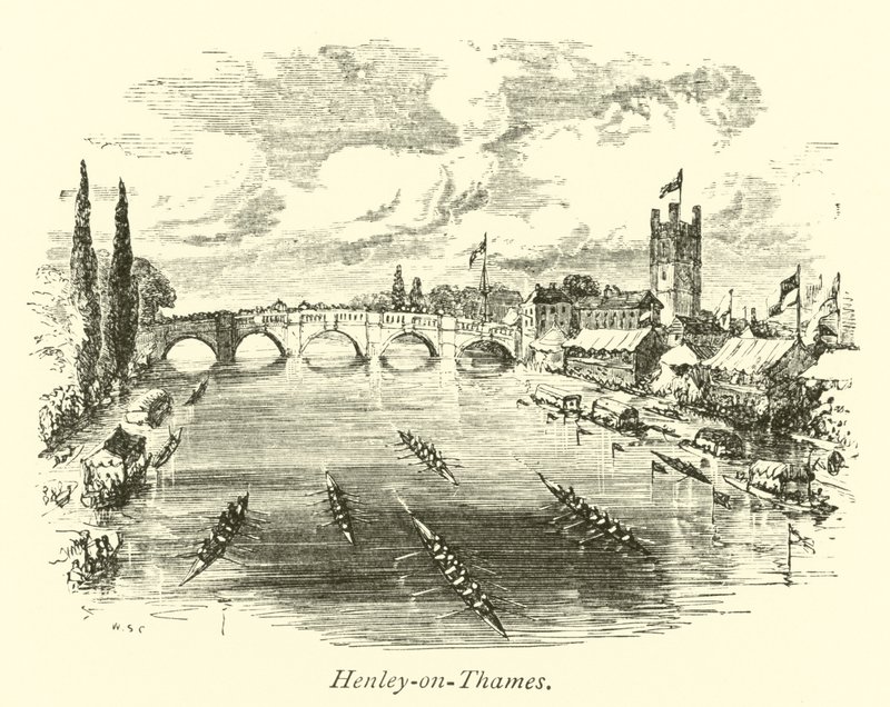 Henley nad Tamizą autorstwa English School