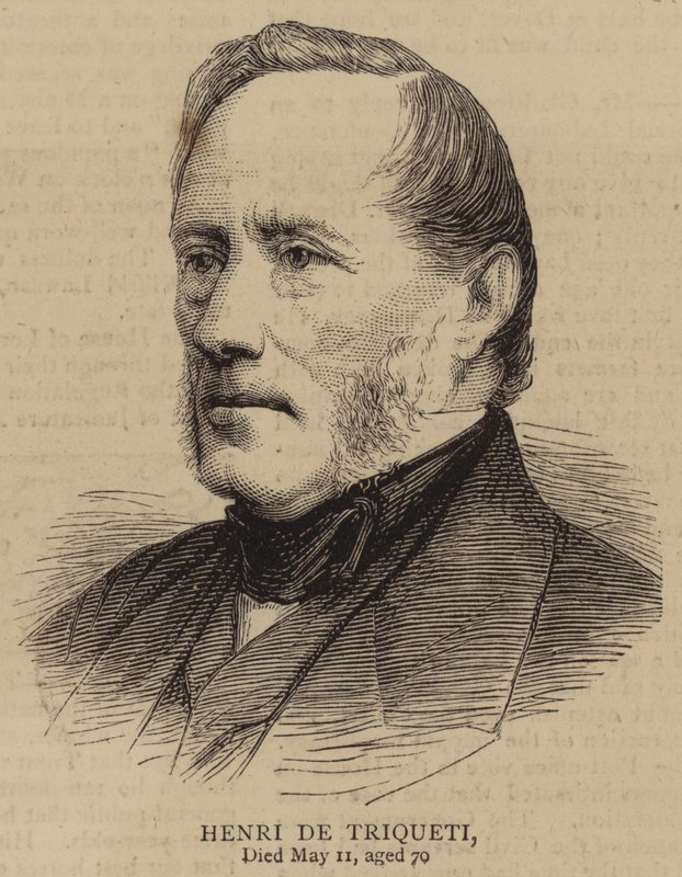Henri de Triqueti (grafika) autorstwa English School