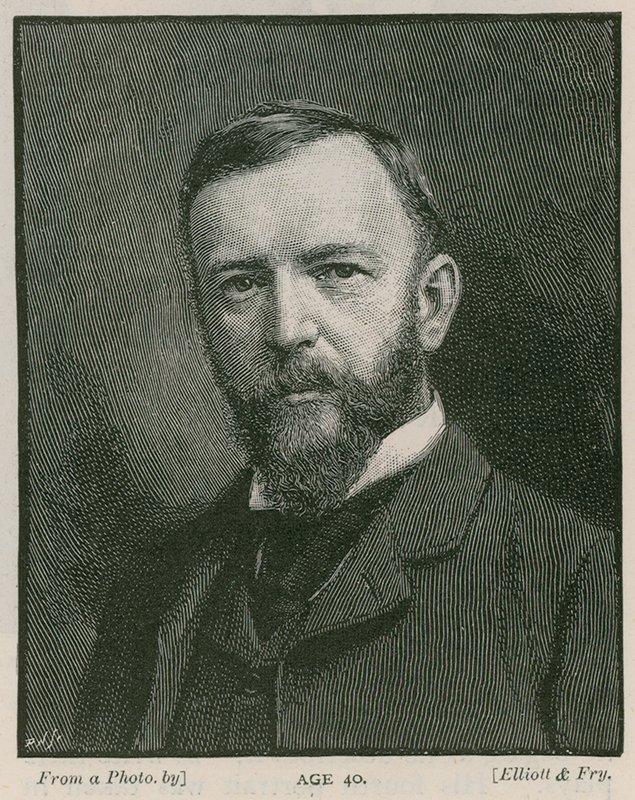 Henry Arthur Jones, dramaturg, lat 40 autorstwa English School