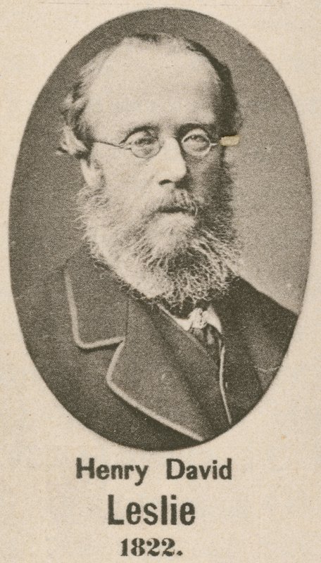 Henry David Leslie (grawiura) autorstwa English School