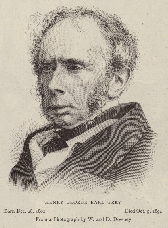 Henry George Earl Grey (Grawerowanie) autorstwa English School