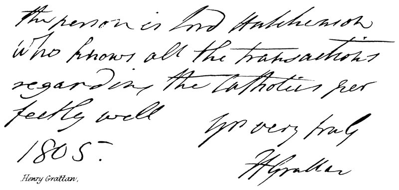 Henryk Grattan autorstwa English School
