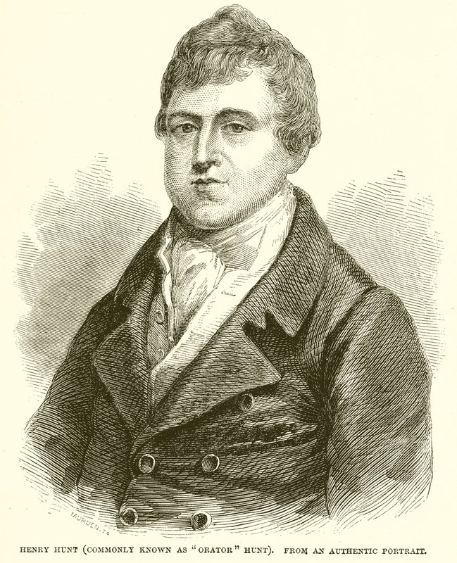 Henry Hunt (powszechnie znany jako polowanie na oratora) autorstwa English School