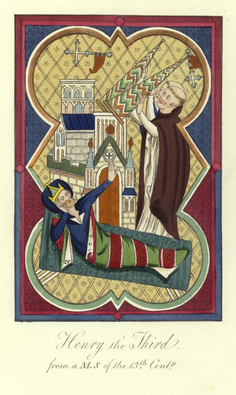 Henryk III, król Anglii autorstwa English School