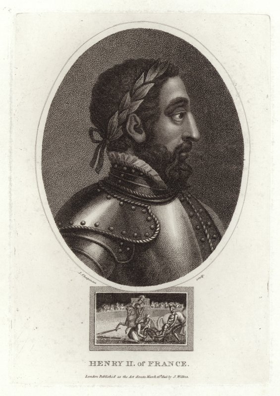 Henryk II z Francji autorstwa English School