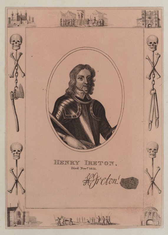 Henry Ireton, zmarł w listopadzie 1651 autorstwa English School