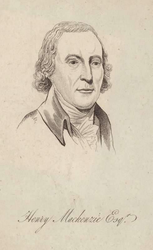 Henry Mackenzie, szkocki prawnik i powieściopisarz autorstwa English School