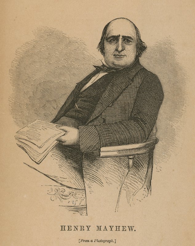Henry Mayhew, autor London Labor and the London Poor autorstwa English School