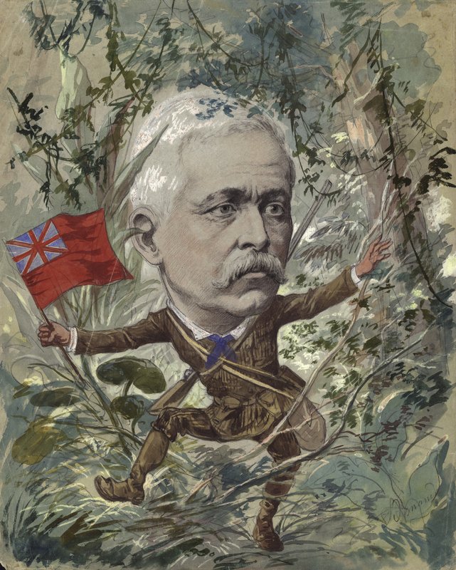 Henry Morton Stanley, odkrywca autorstwa English School