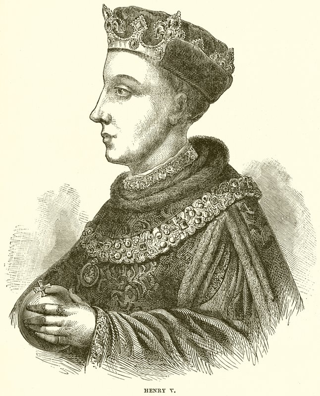 Henryk V autorstwa English School