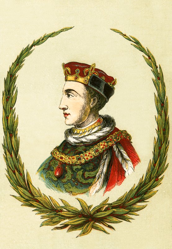 Henryk V autorstwa English School