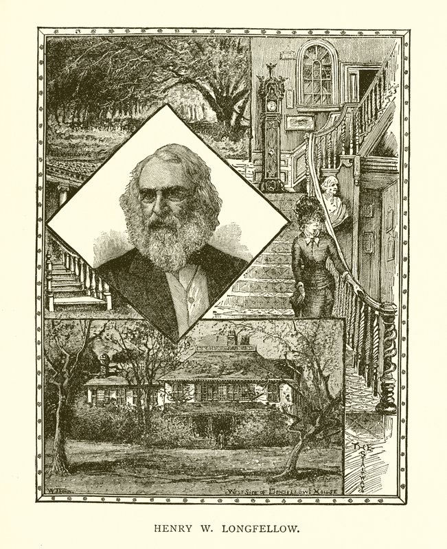 Henry W. Longfellow autorstwa English School