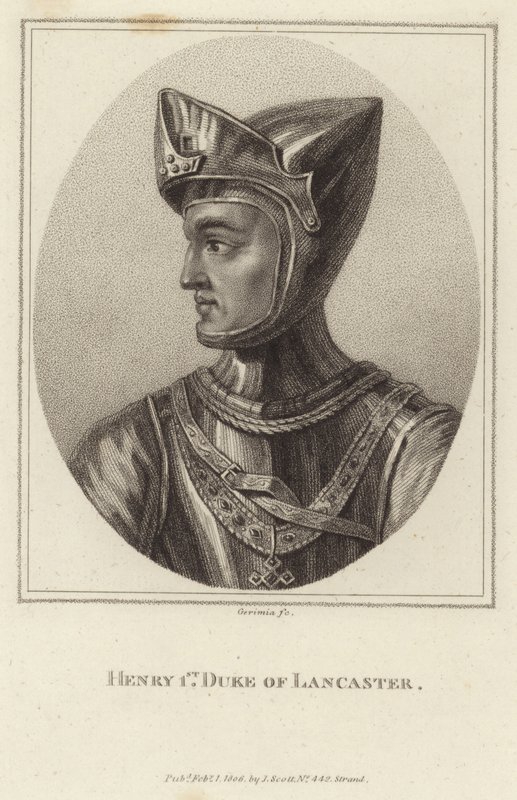 Henryk z Grosmont, 1. książę Lancaster autorstwa English School