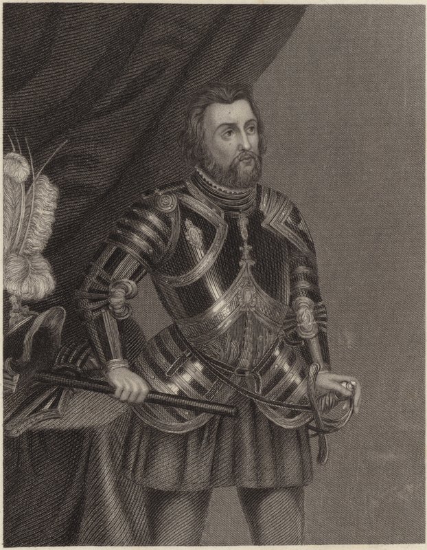 Hernando Cortes autorstwa English School