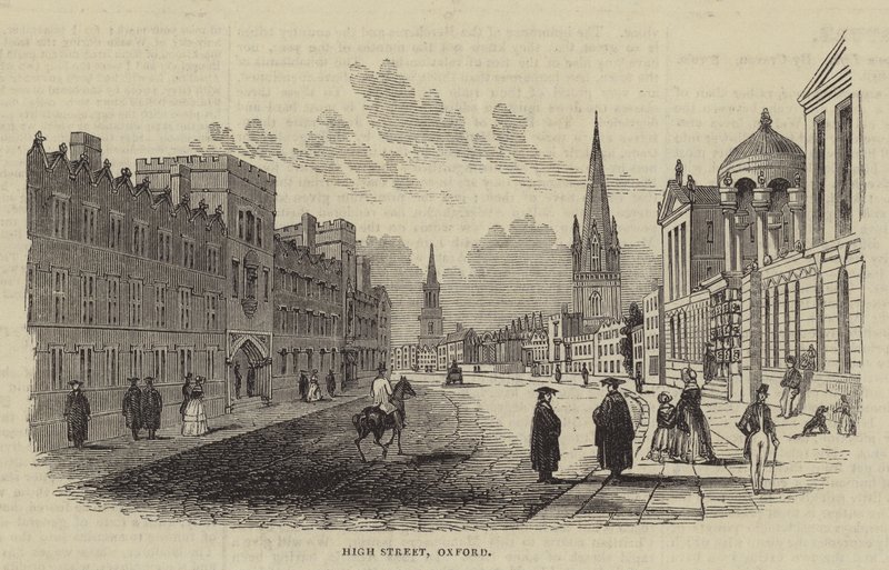 High Street, Oksford autorstwa English School