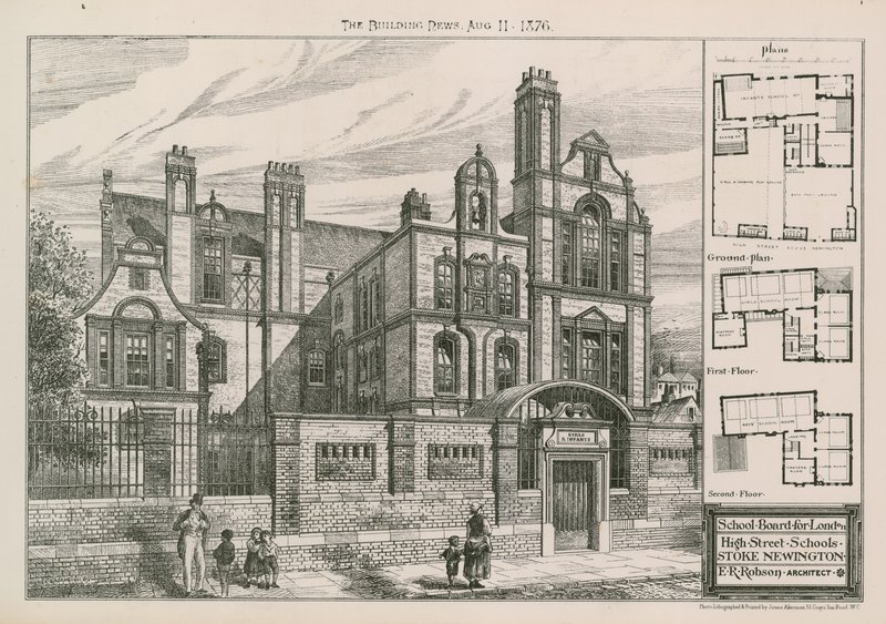 Szkoły High Street, Stoke Newington autorstwa English School