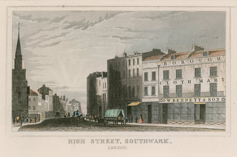 High Street, Southwark, Londyn autorstwa English School