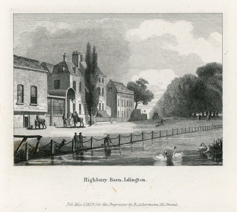 Highway Barn, Islington autorstwa English School