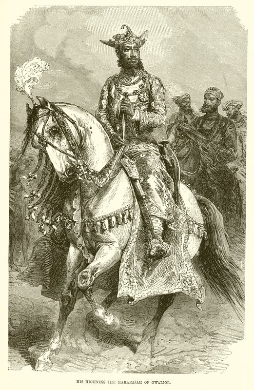 Jego Wysokość Maharadża Gwalior autorstwa English School