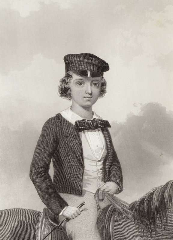 Jego Królewska Wysokość Albert Edward autorstwa English School
