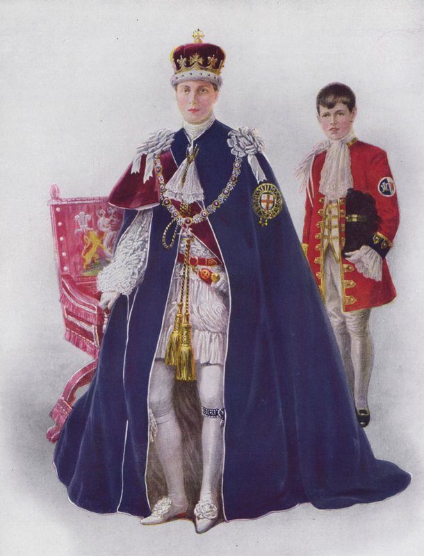 Jego Królewska Wysokość Książę Walii, KG autorstwa English School
