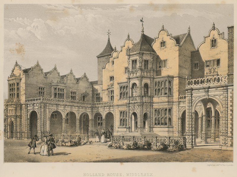 Holland House, Middlesex autorstwa English School