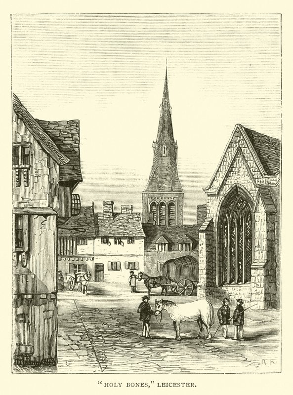 Święte Kości, Leicester autorstwa English School